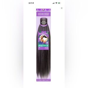 Darling Kinky Straight Ponytail Hair Extension